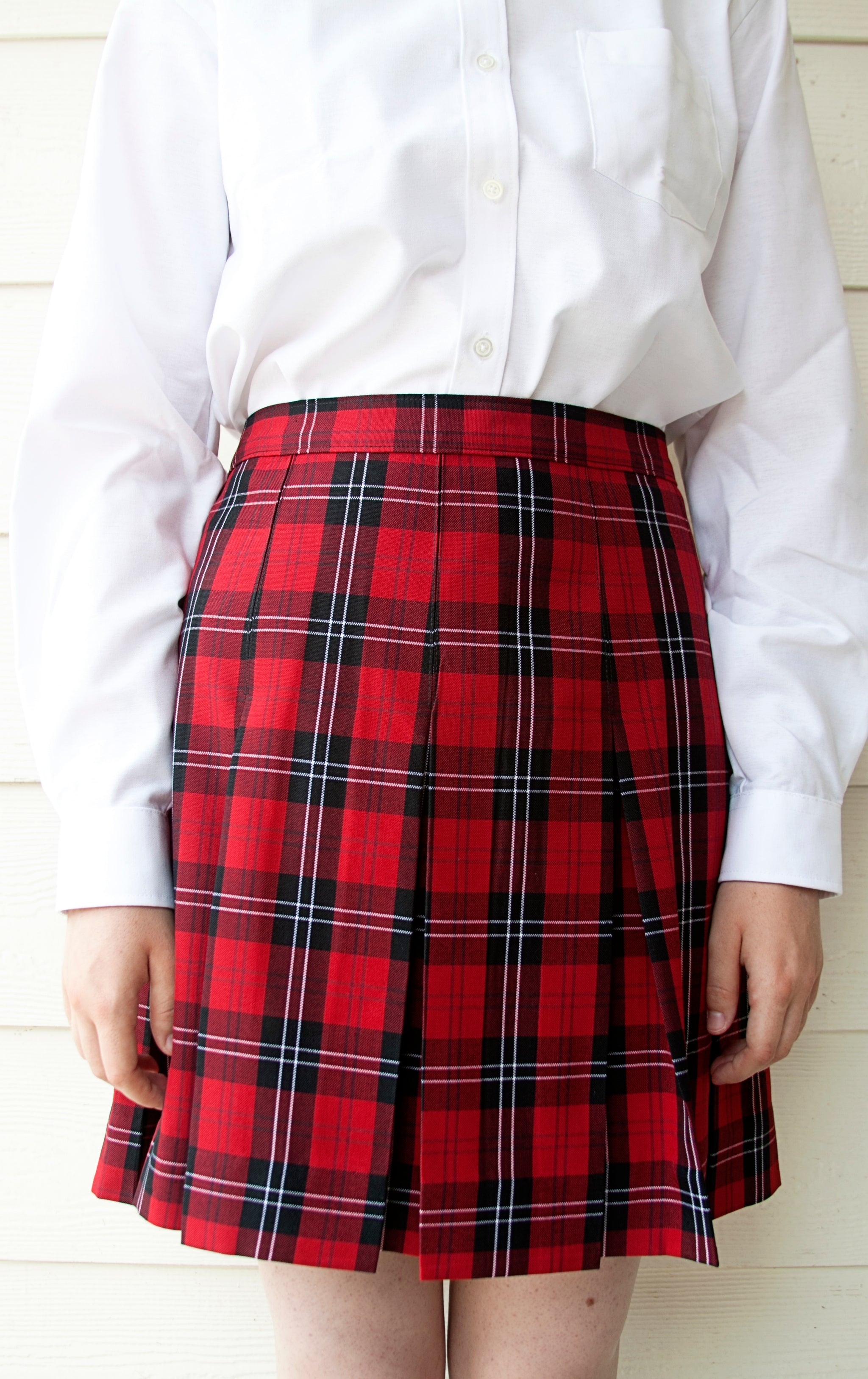 THEREDTHREAD / ザレッドスレッド】S ring pleats skirt full